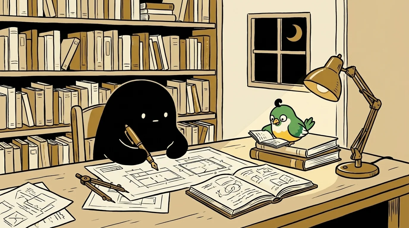 Founders at the desk